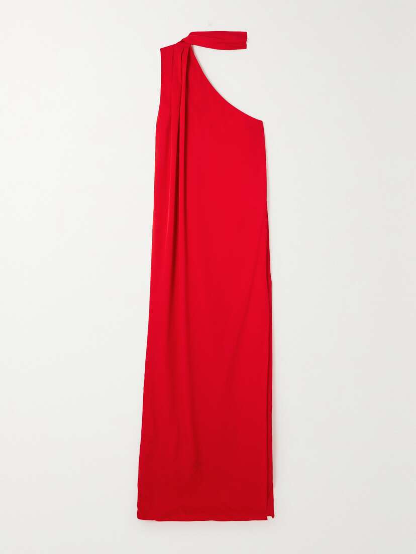 Stella McCartney + Net Sustain One-shoulder Satin Gown
