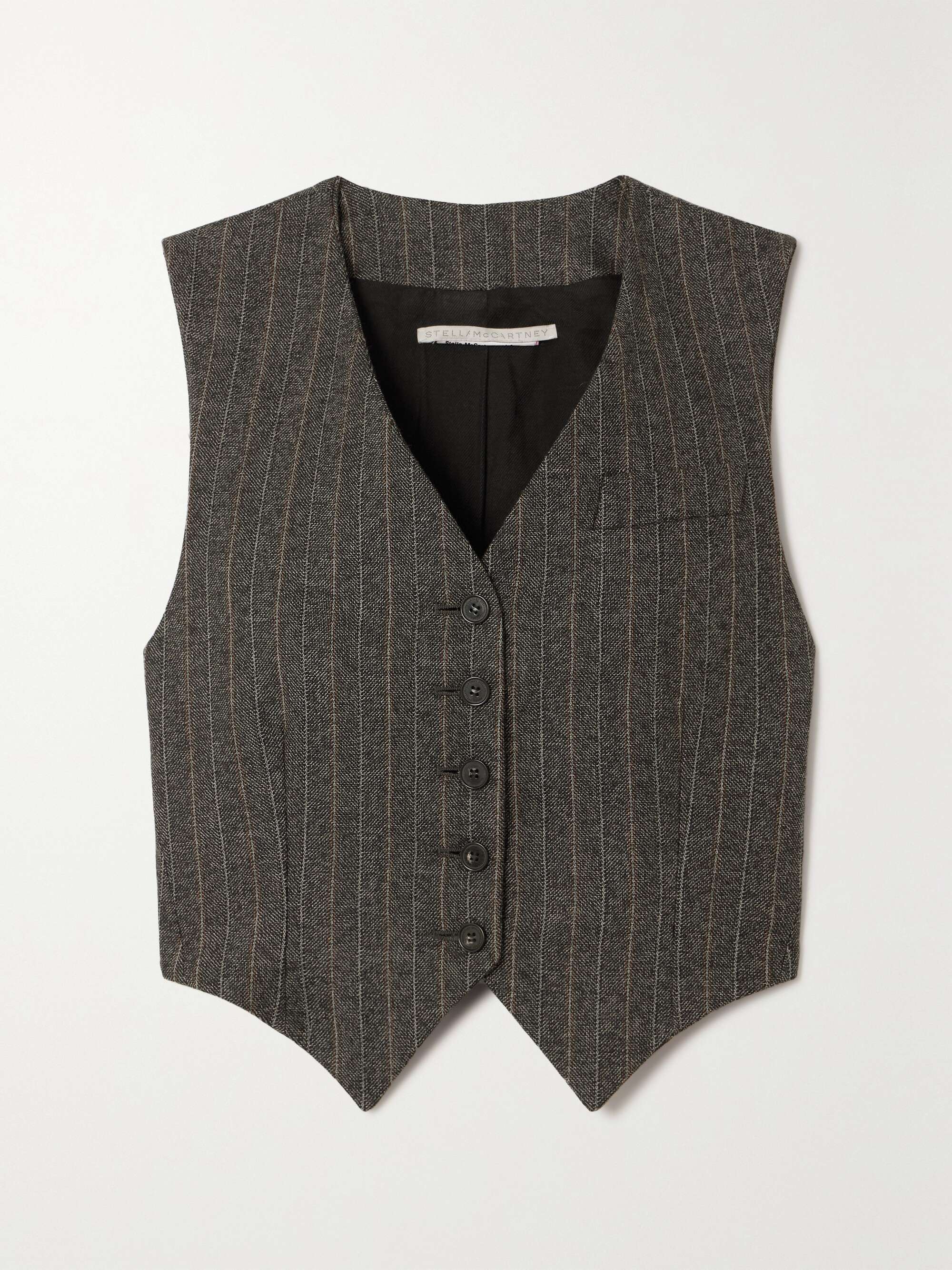 Stella McCartney Black Wool Vest ベスト