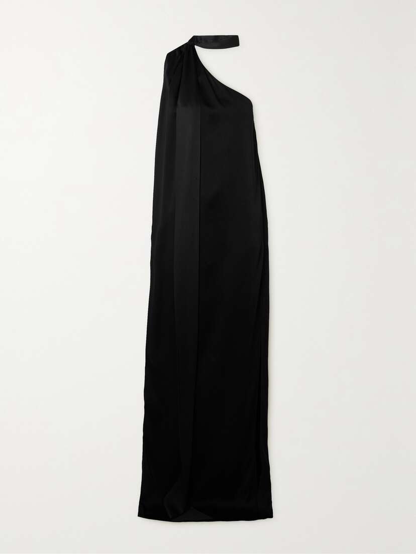 Stella McCartney + Net Sustain One-shoulder Satin Gown