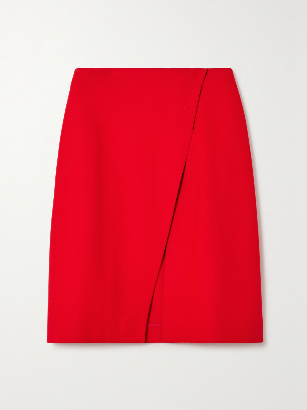 Stella McCartney - + Net Sustain Wool Wrap Skirt - Red