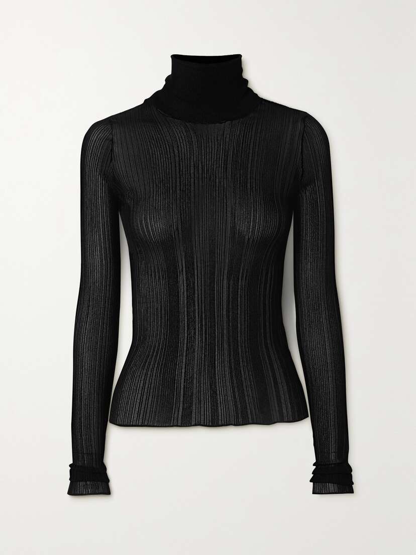 Givenchy Ribbed-knit Turtleneck Sweater - x large