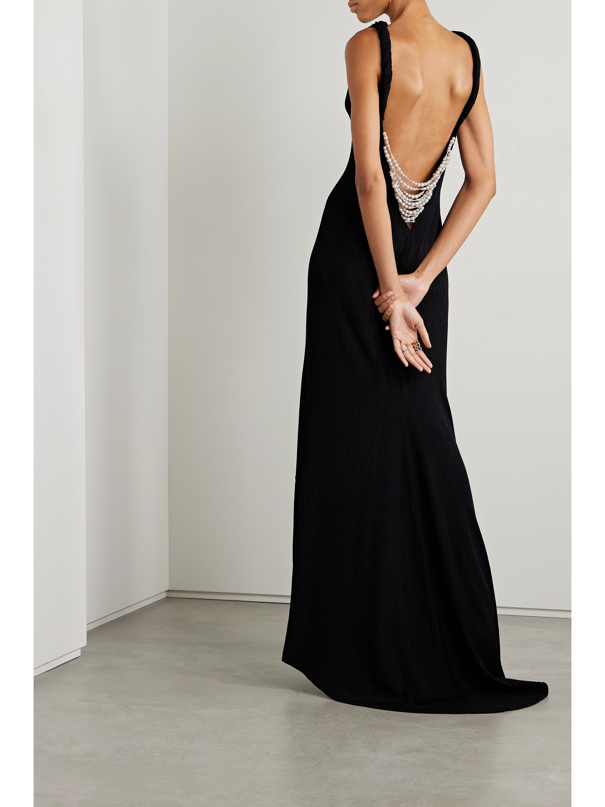 Givenchy Embellished jersey gown thumbnail