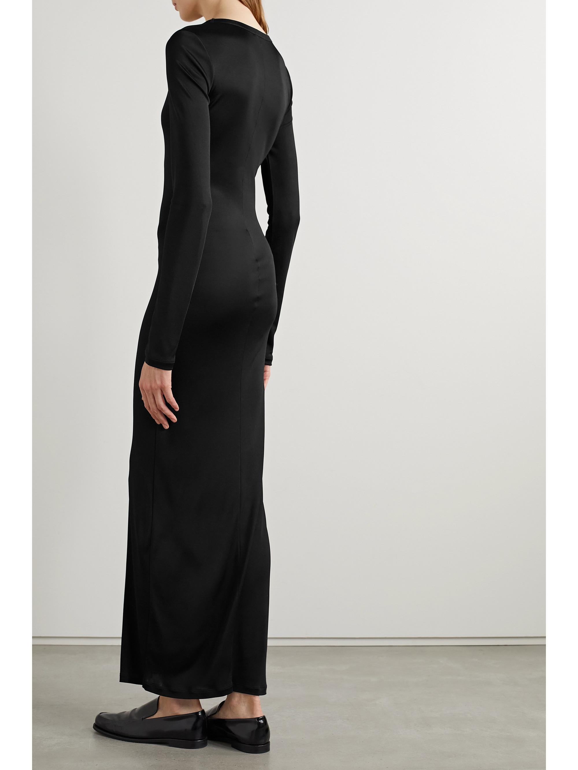 KHAITE Bayra stretch-jersey maxi dress thumbnail
