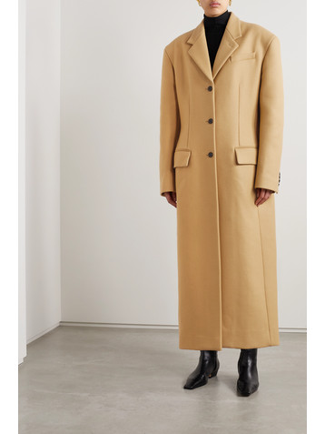 KHAITE Bontin wool-blend felt coat