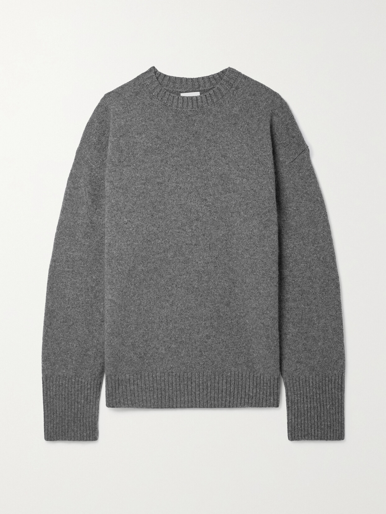 Shop Khaite Camilla Cashmere Sweater In Gray