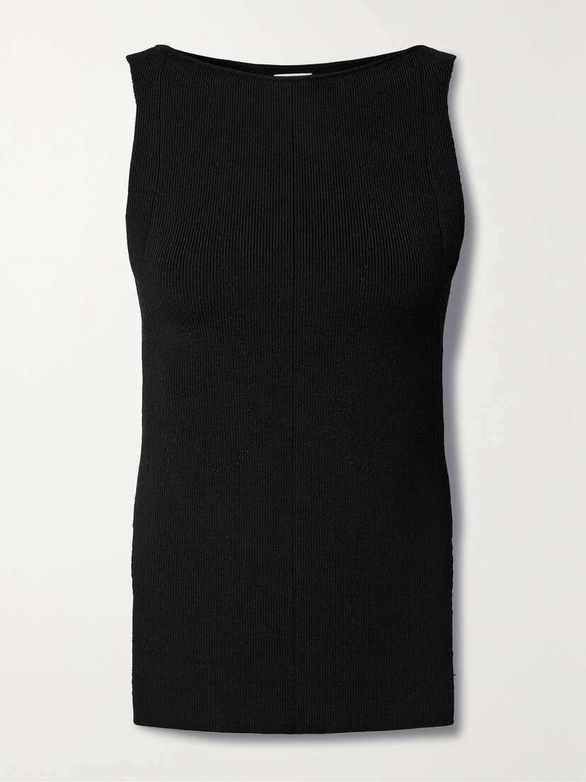 Khaite — Evelyn ribbed-knit tank