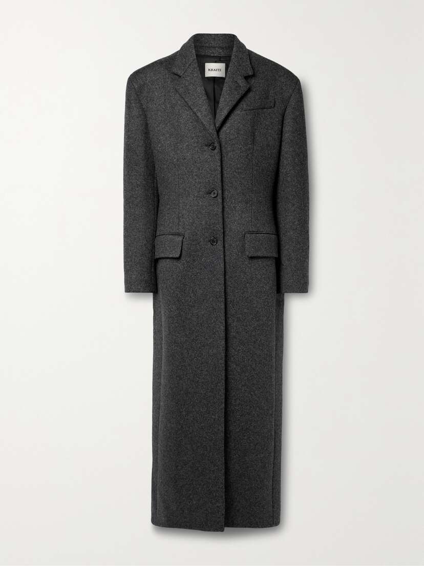 Khaite Bontin Wool-blend Felt Coat