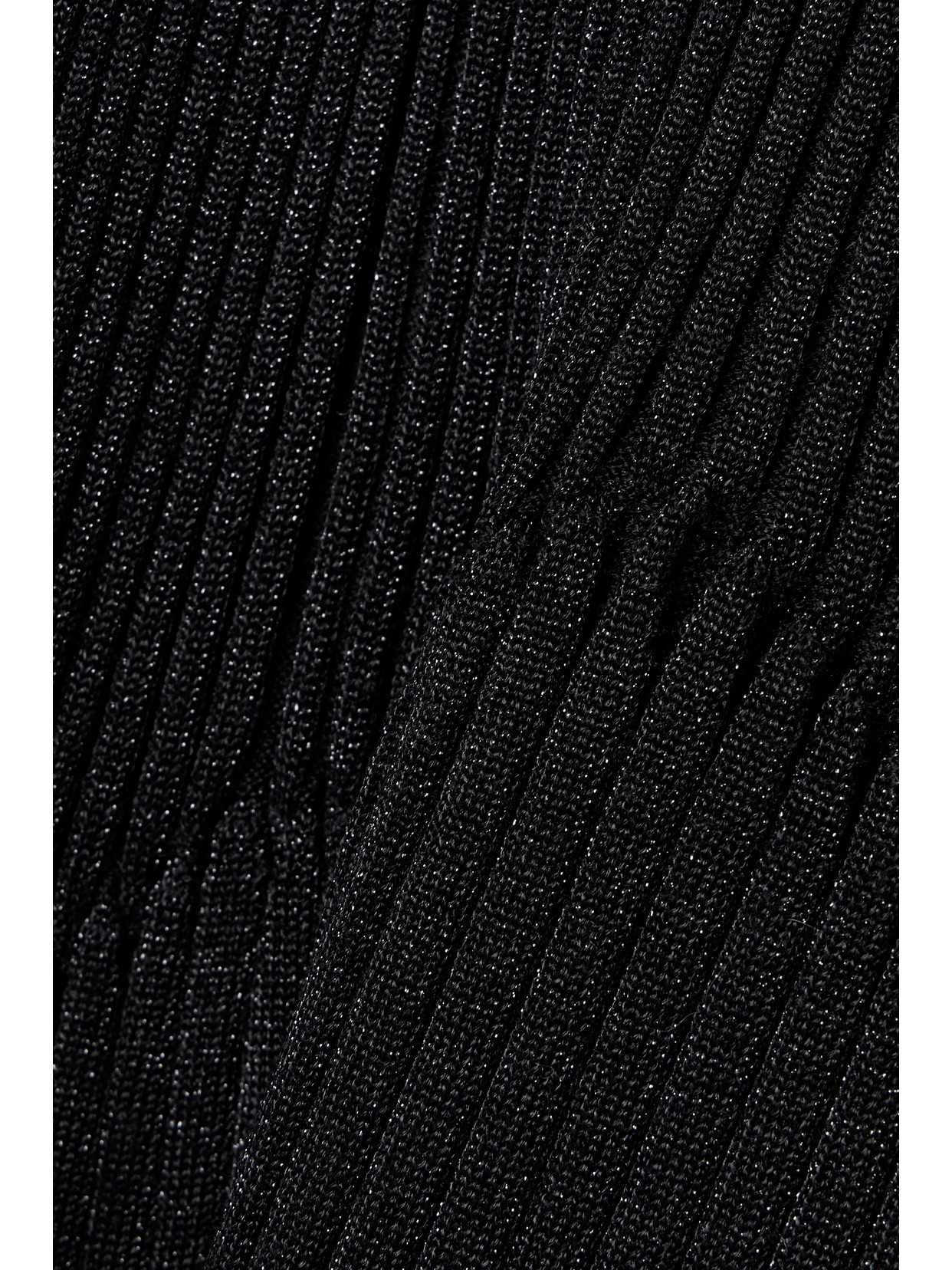 Khaite Okla Metallic Ribbed Wool-blend Maxi Dress In Gray