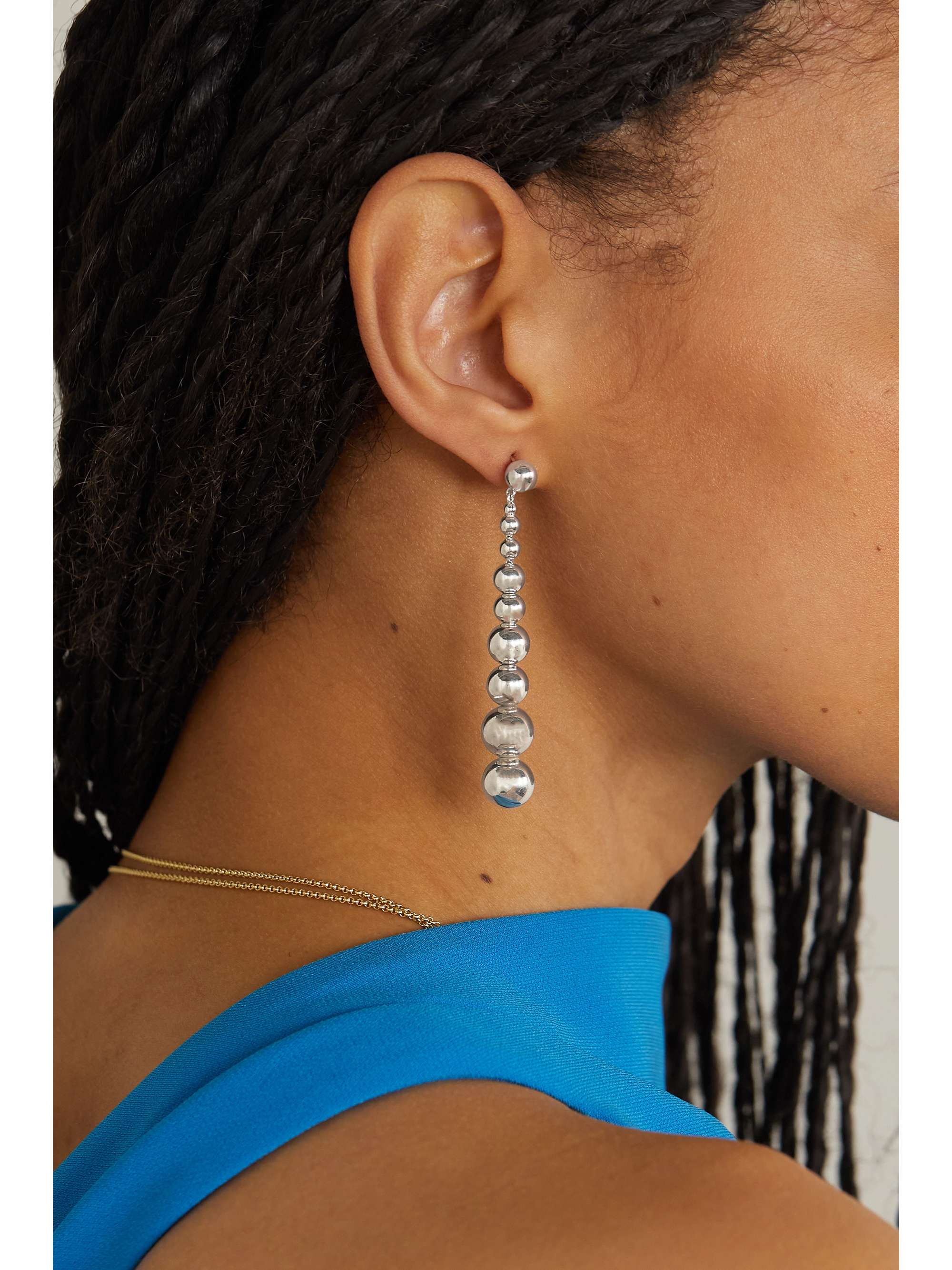 LIÉ STUDIO The Josephine silver earrings