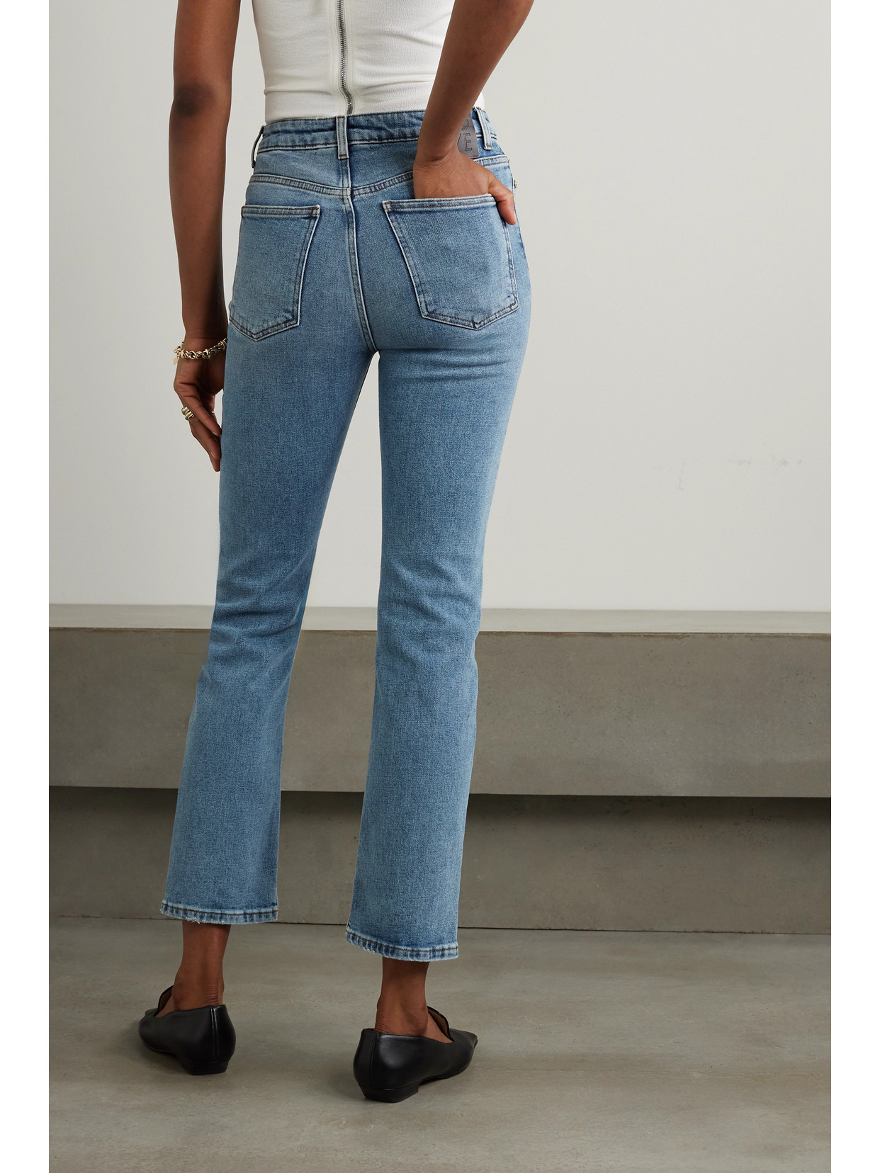 Tove Straight Marlo Jeans In Mid Blue ModeSens