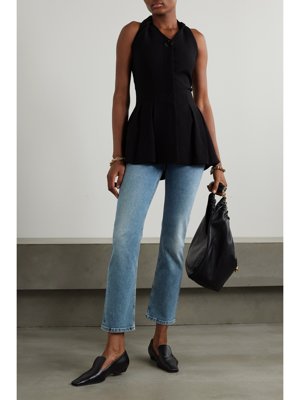 Tove Straight Marlo Jeans In Mid Blue ModeSens