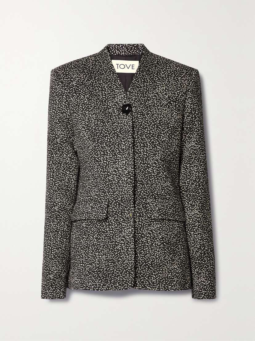 Tove Anais Stretch Cotton-blend Jacket