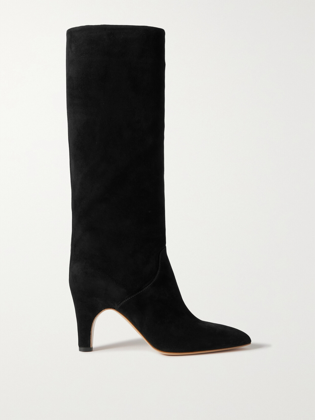 Gabriela Hearst - Dani Suede Knee Boots - Black