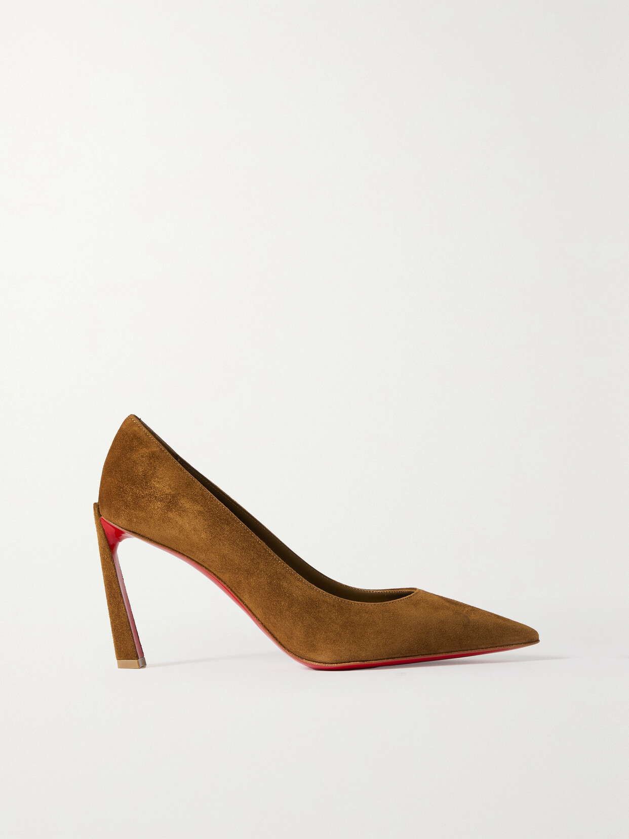 Christian Louboutin - Condora 85 Suede Pumps - Brown