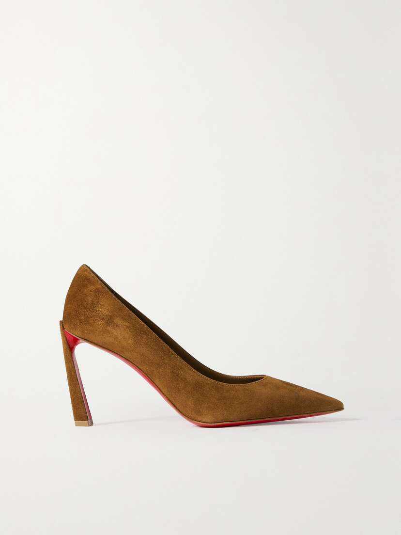 Christian Louboutin Condora 85 Suede Pumps