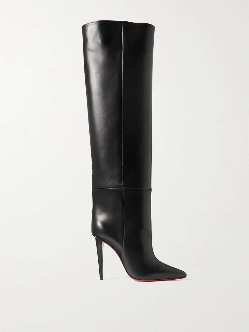 Christian Louboutin Astrilarge Botta 100 Leather Over-the-knee Boots