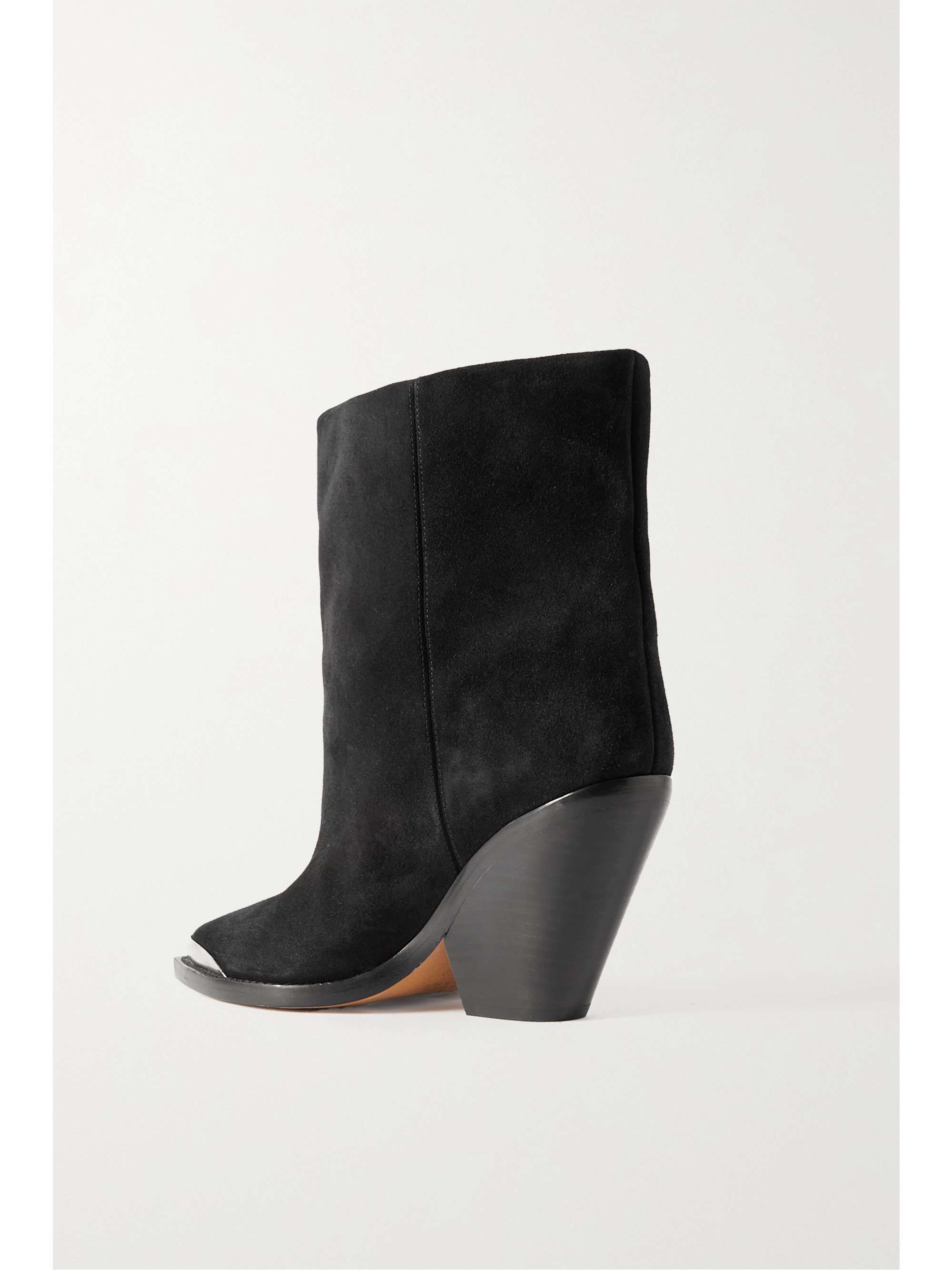 ISABEL MARANT Ladel embellished suede ankle boots | NET-A-PORTER