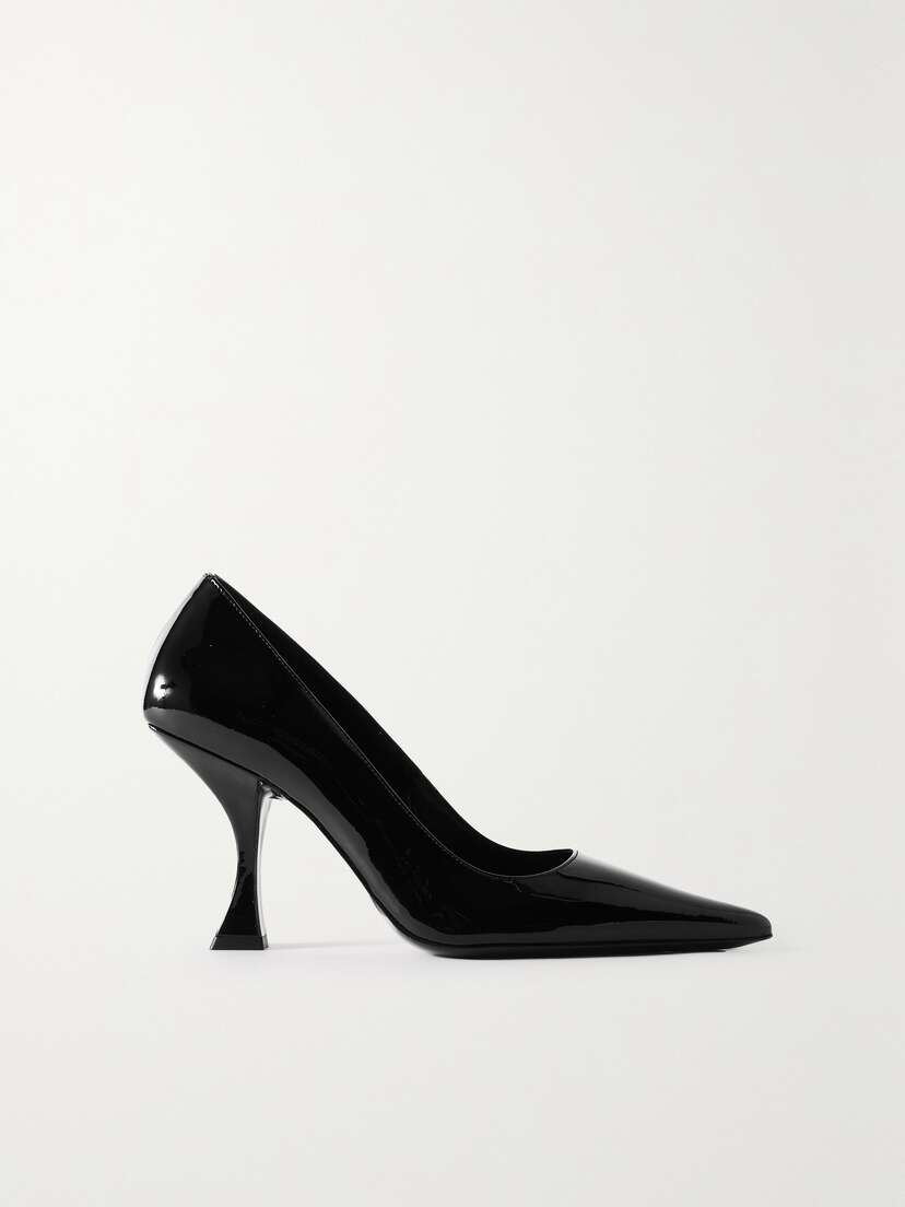 BY FAR Viva Patent-leather Pumps