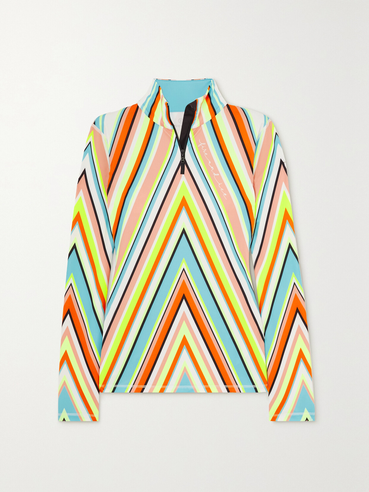 BOGNER FIRE+ICE Ilvy-3 Striped Stretch-jersey Top - Multi