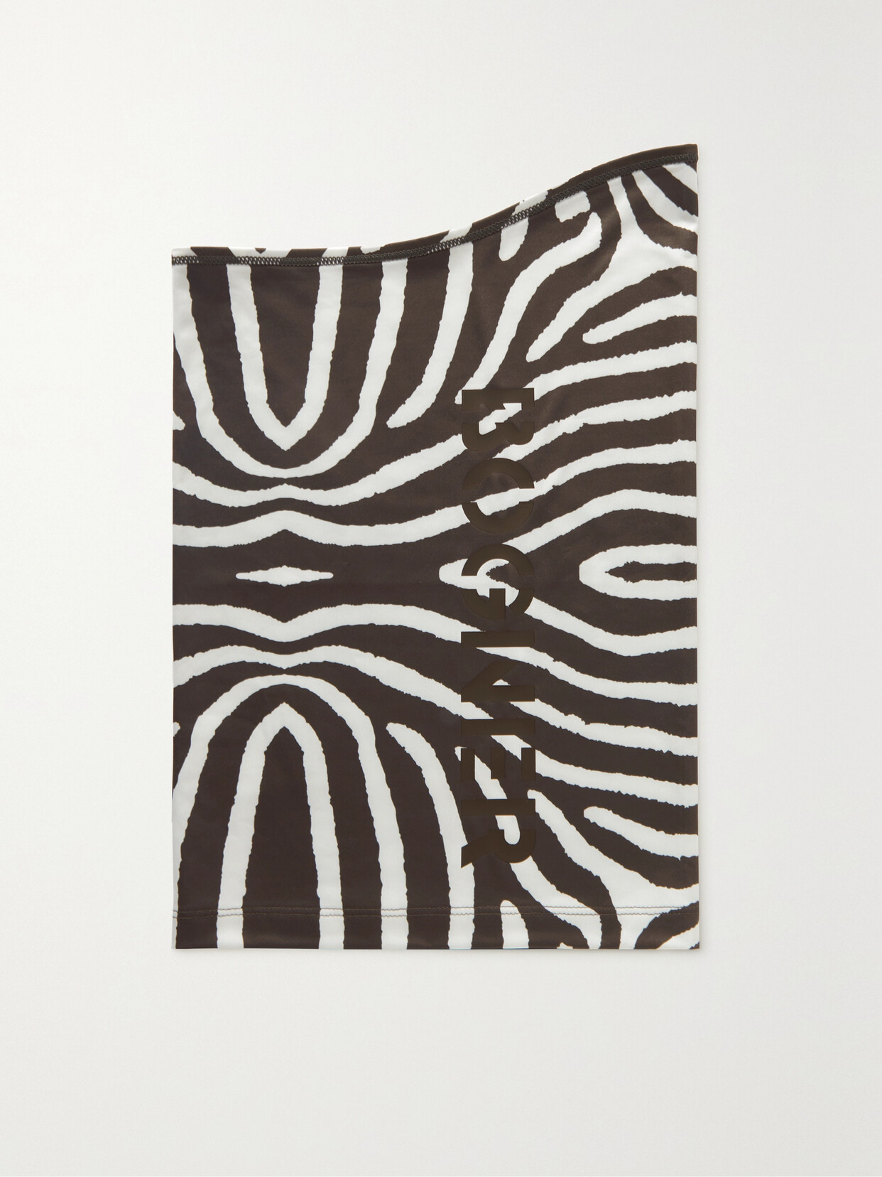 Bogner Zebra-print Jersey Neck Warmer