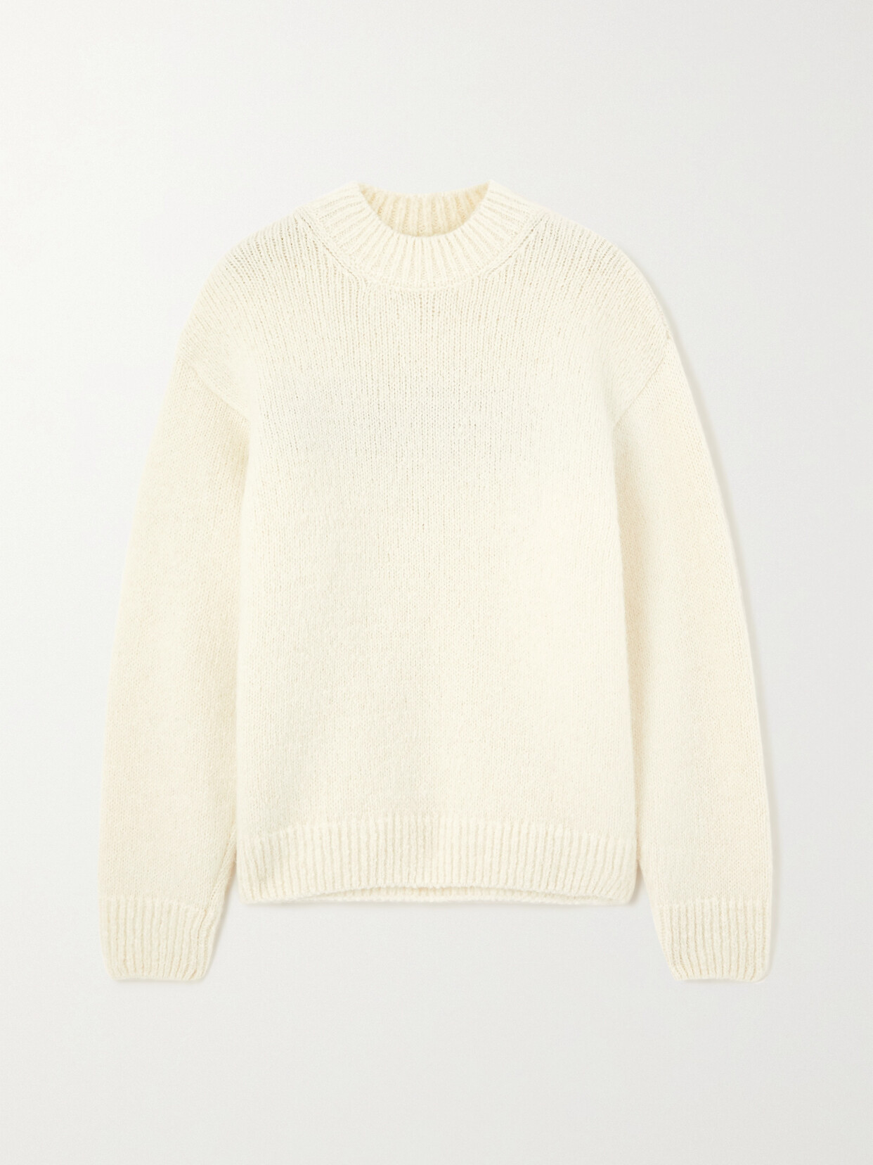 Jacquemus Pavane Oversized Alpaca-blend Jacquard Sweater