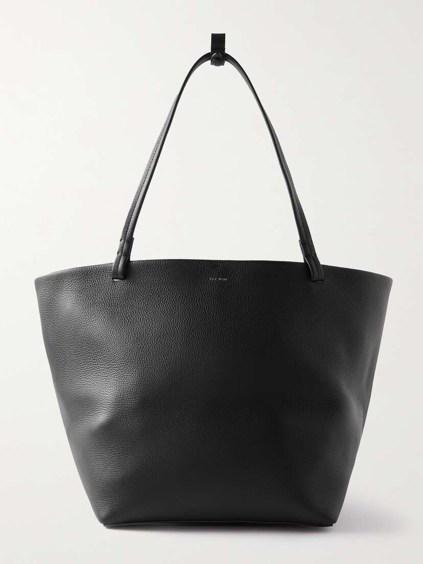 The Row Park 3 Medium Textured-leather Tote