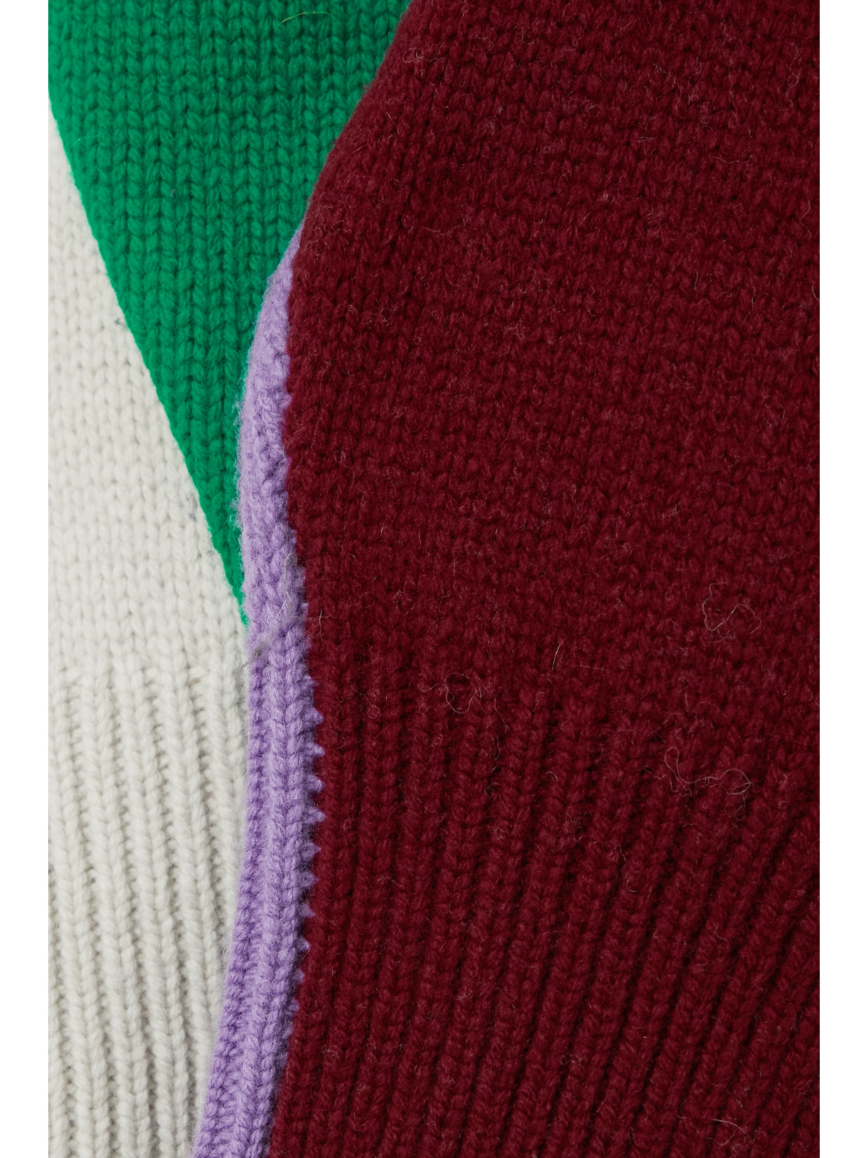 Zankov Ryo Color-block Wool-blend Sweater In Multi