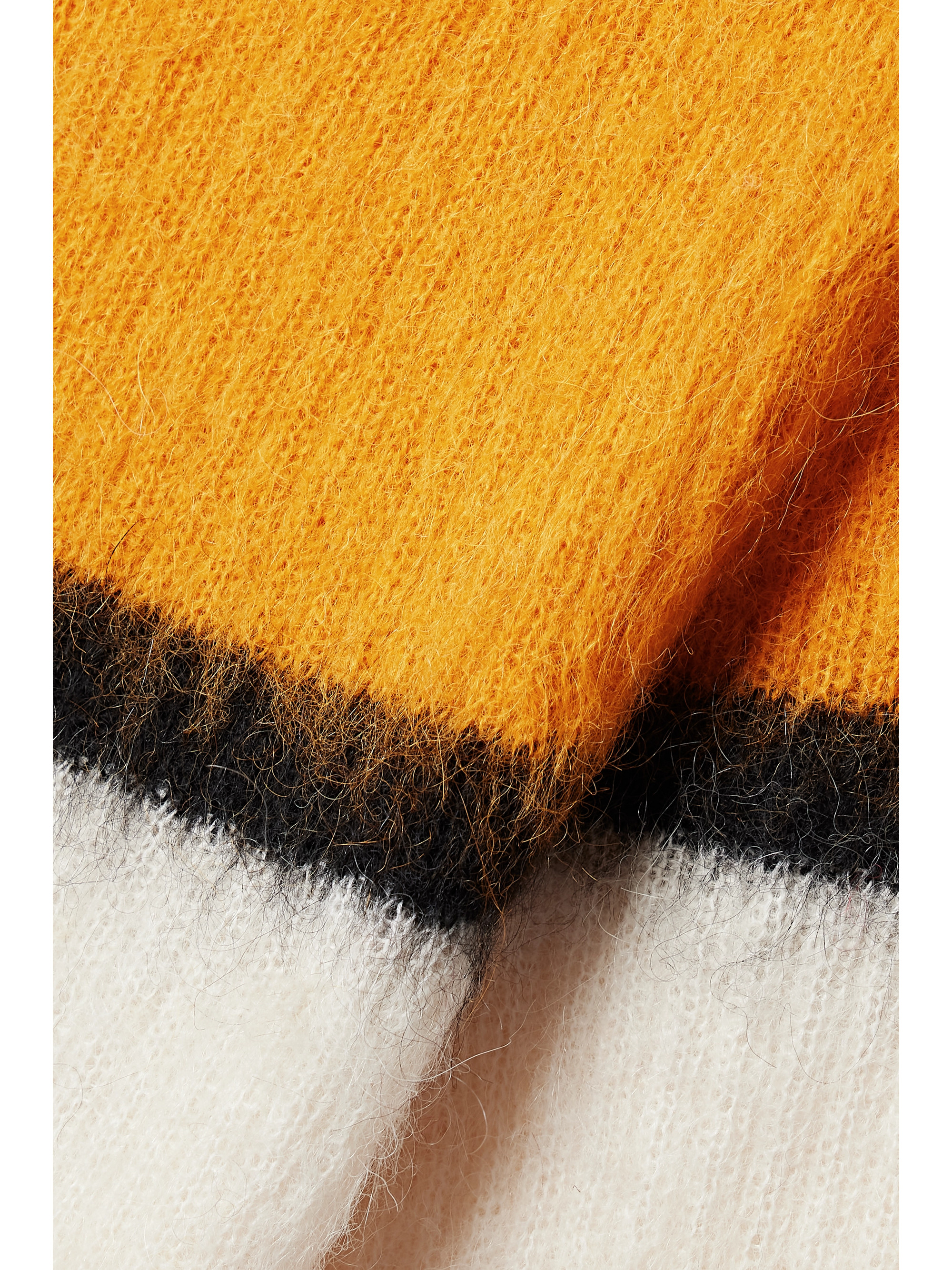 Zankov Matilda striped brushed knitted maxi dress