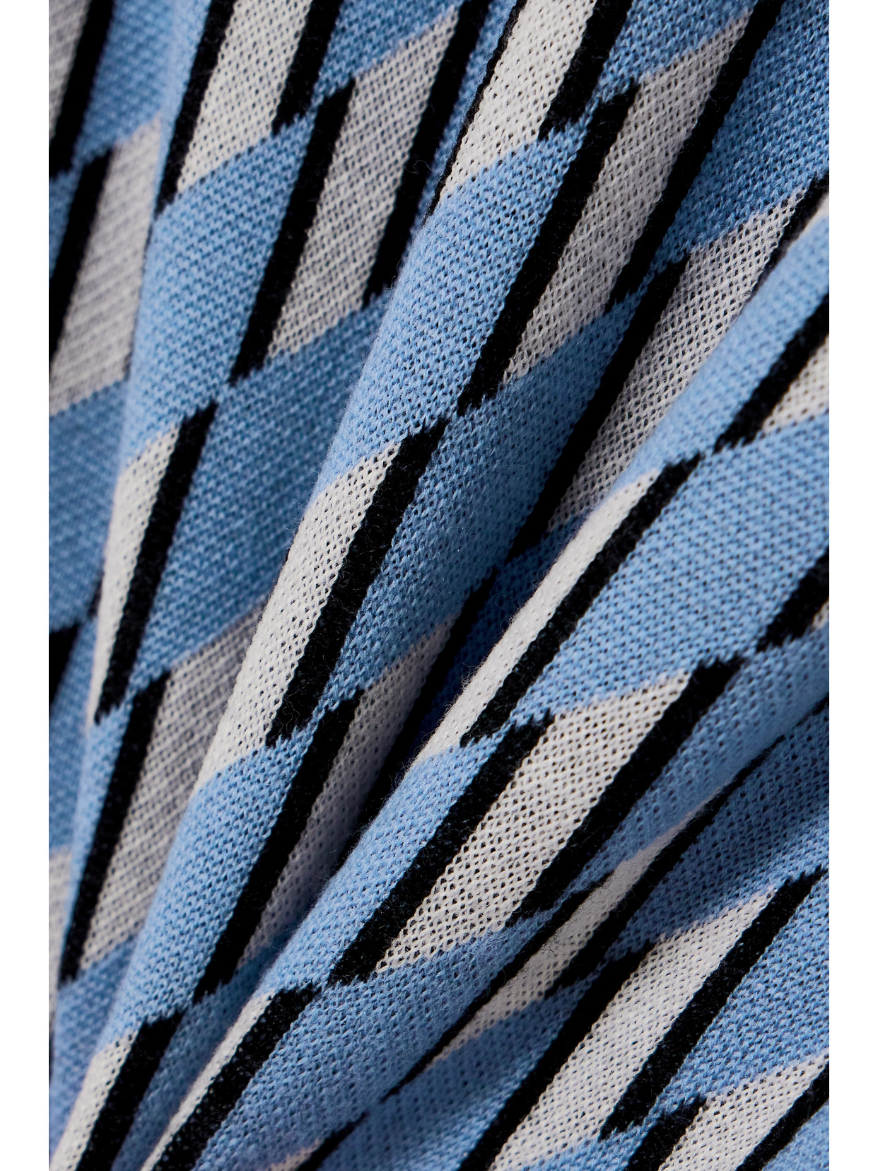 Zankov Raven Merino Wool-jacquard Turtleneck Sweater In Multi