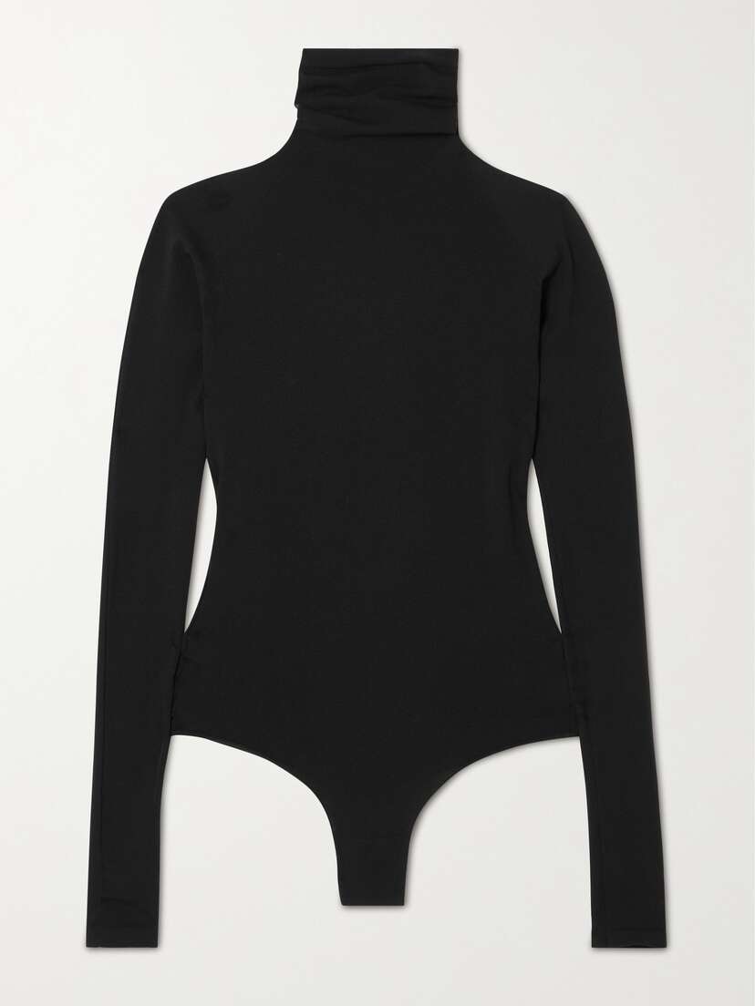 Alaïa Jersey Turtleneck Bodysuit