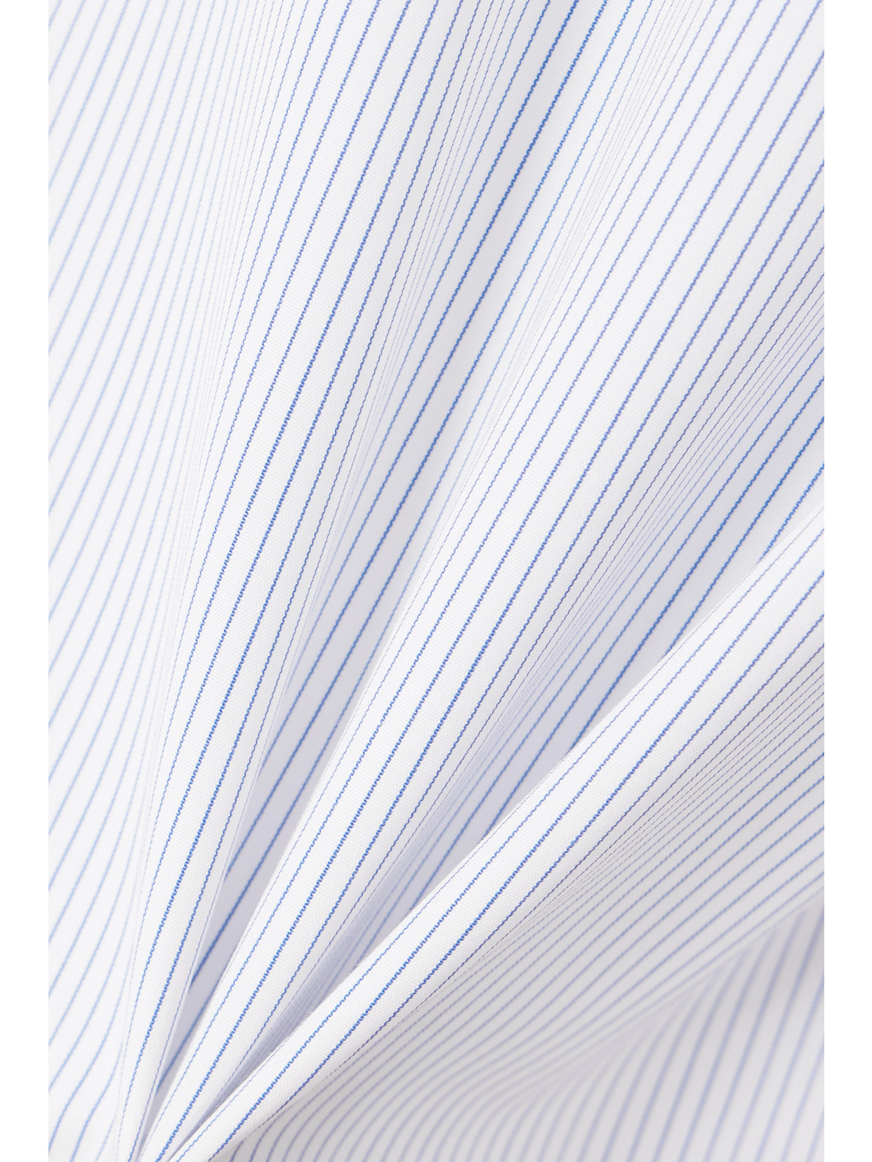 Alaïa Jersey-trimmed Striped Cotton-poplin Bodysuit In White