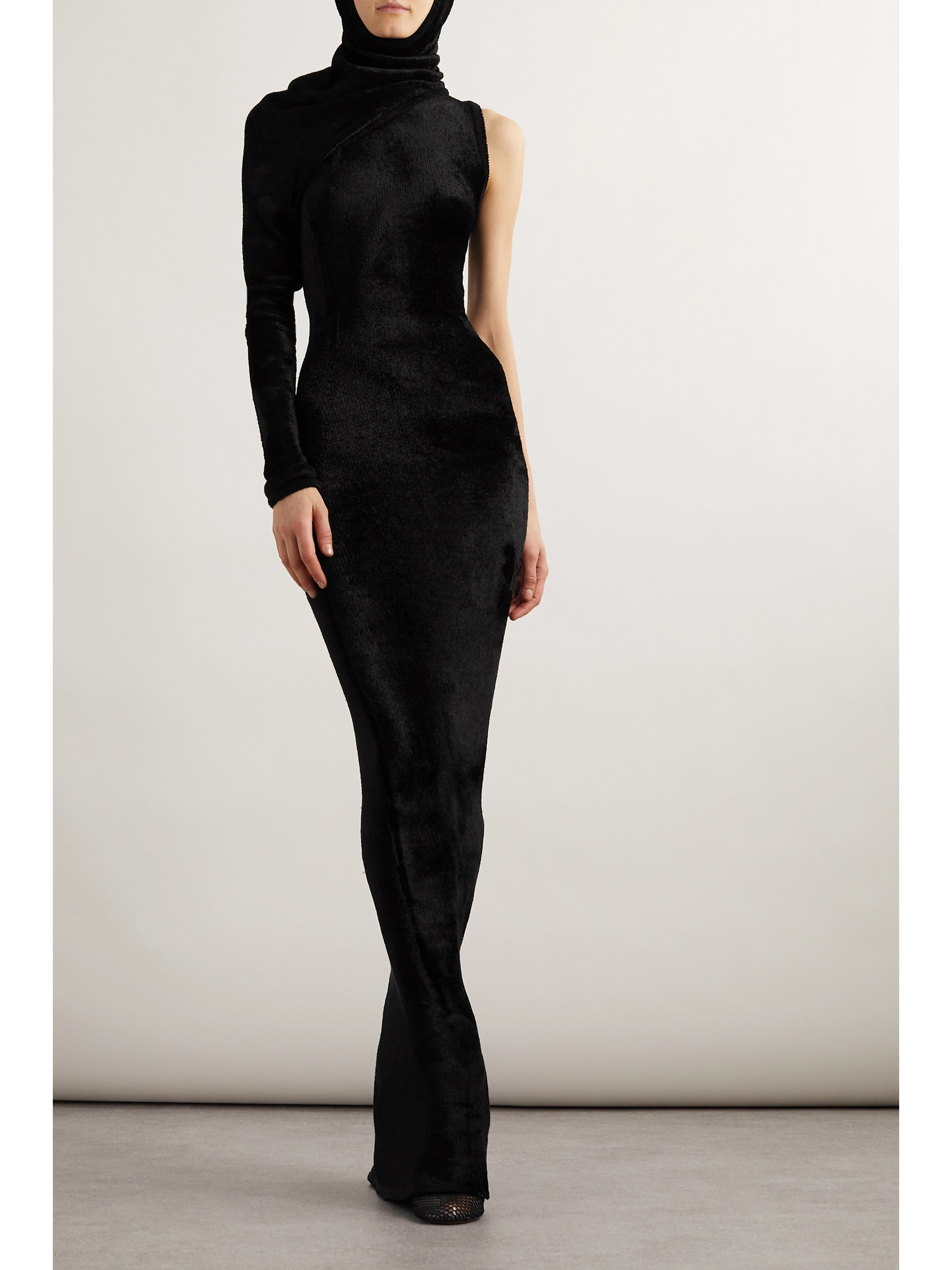 Alaïa Convertible chenille gown