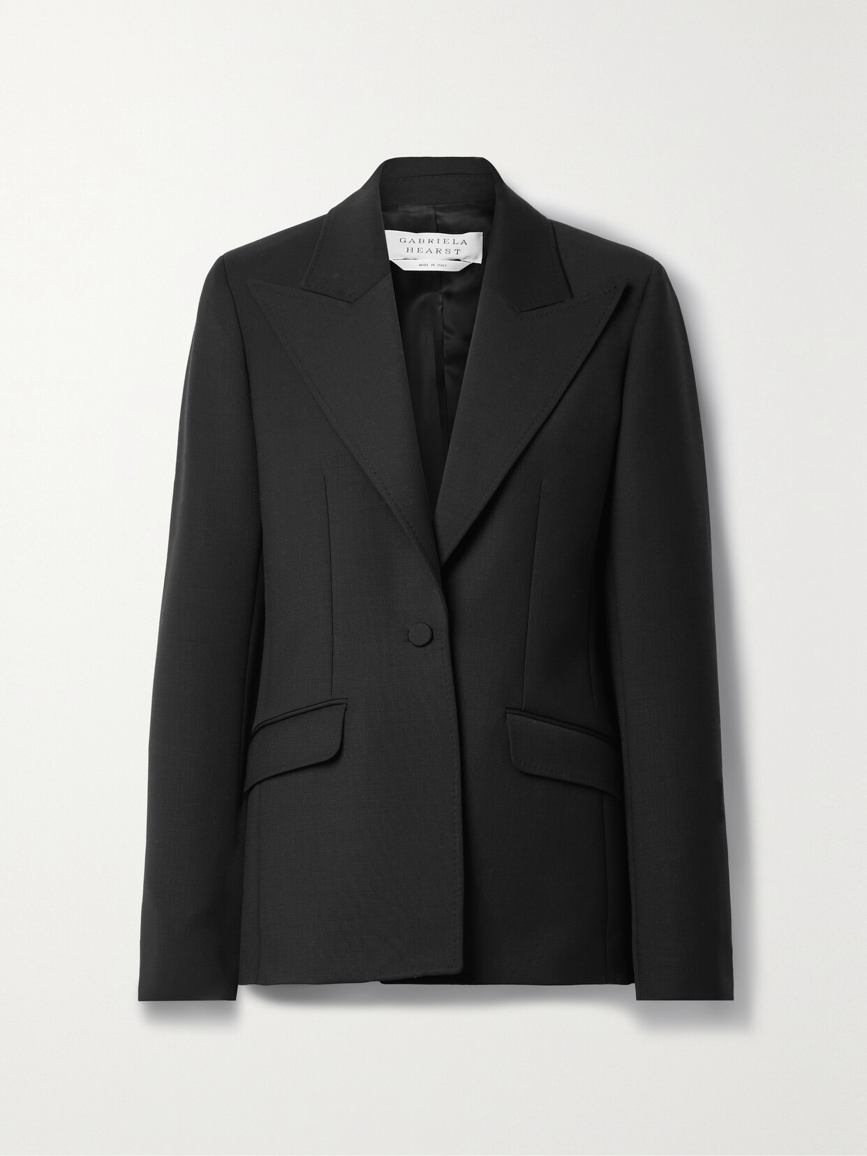 Gabriela Hearst - Leiva Wool Blazer - Black