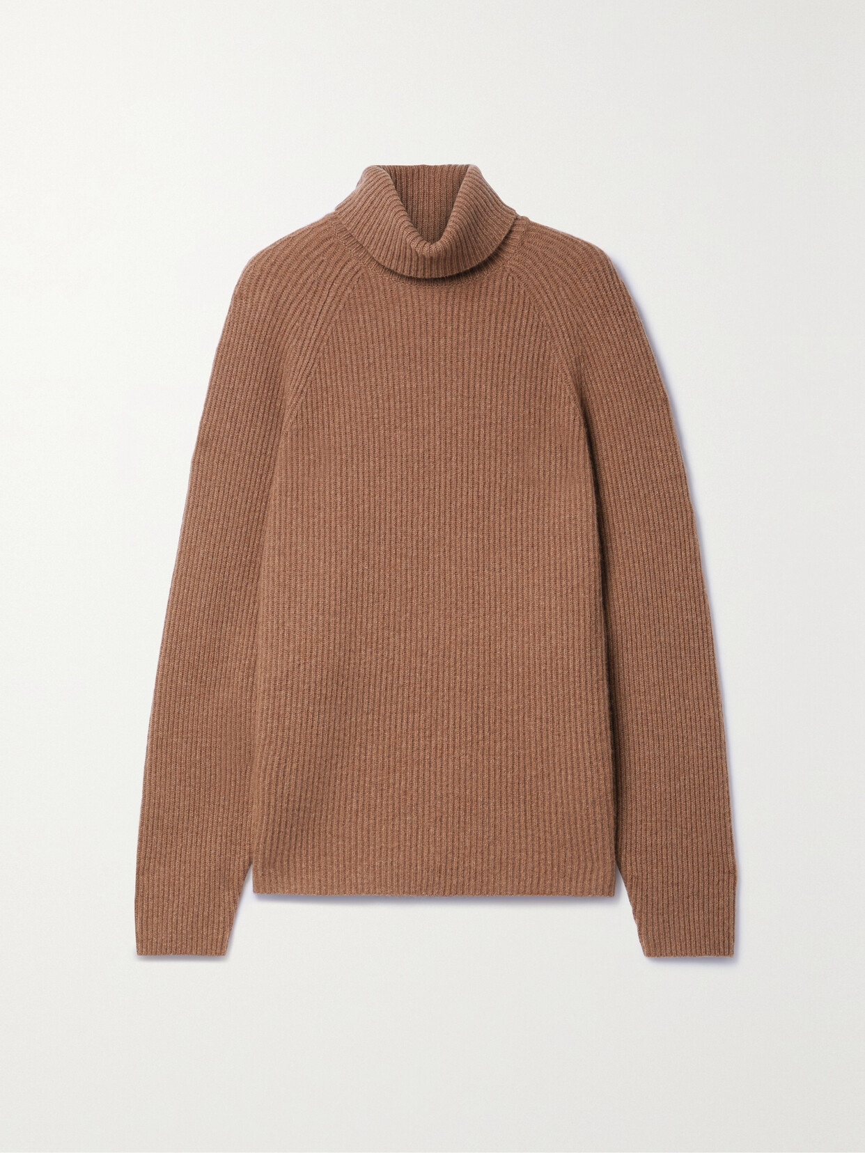 Gabriela Hearst - Wigman Ribbed Cashmere Turtleneck Sweater - Brown