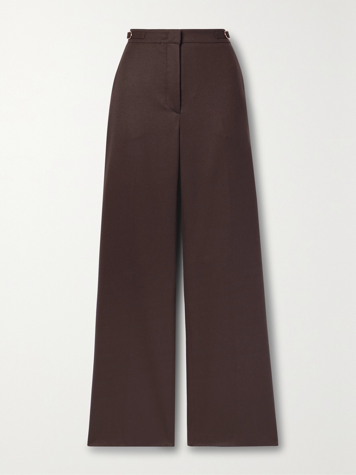 GABRIELA HEARST VESTA WOOL-CREPE FLARED PANTS