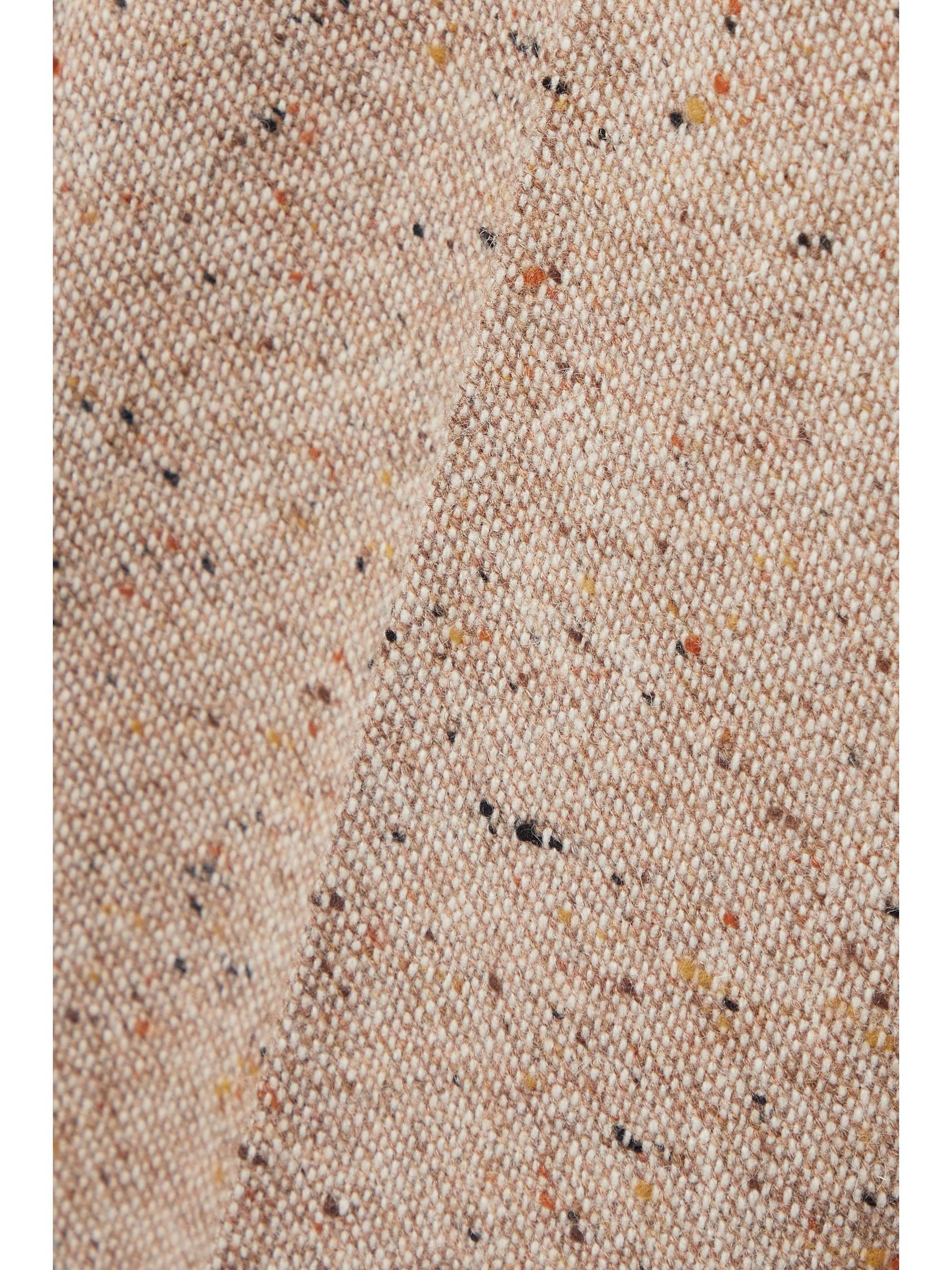GABRIELA HEARST Josh pleated wool and cashmere-blend flared pants