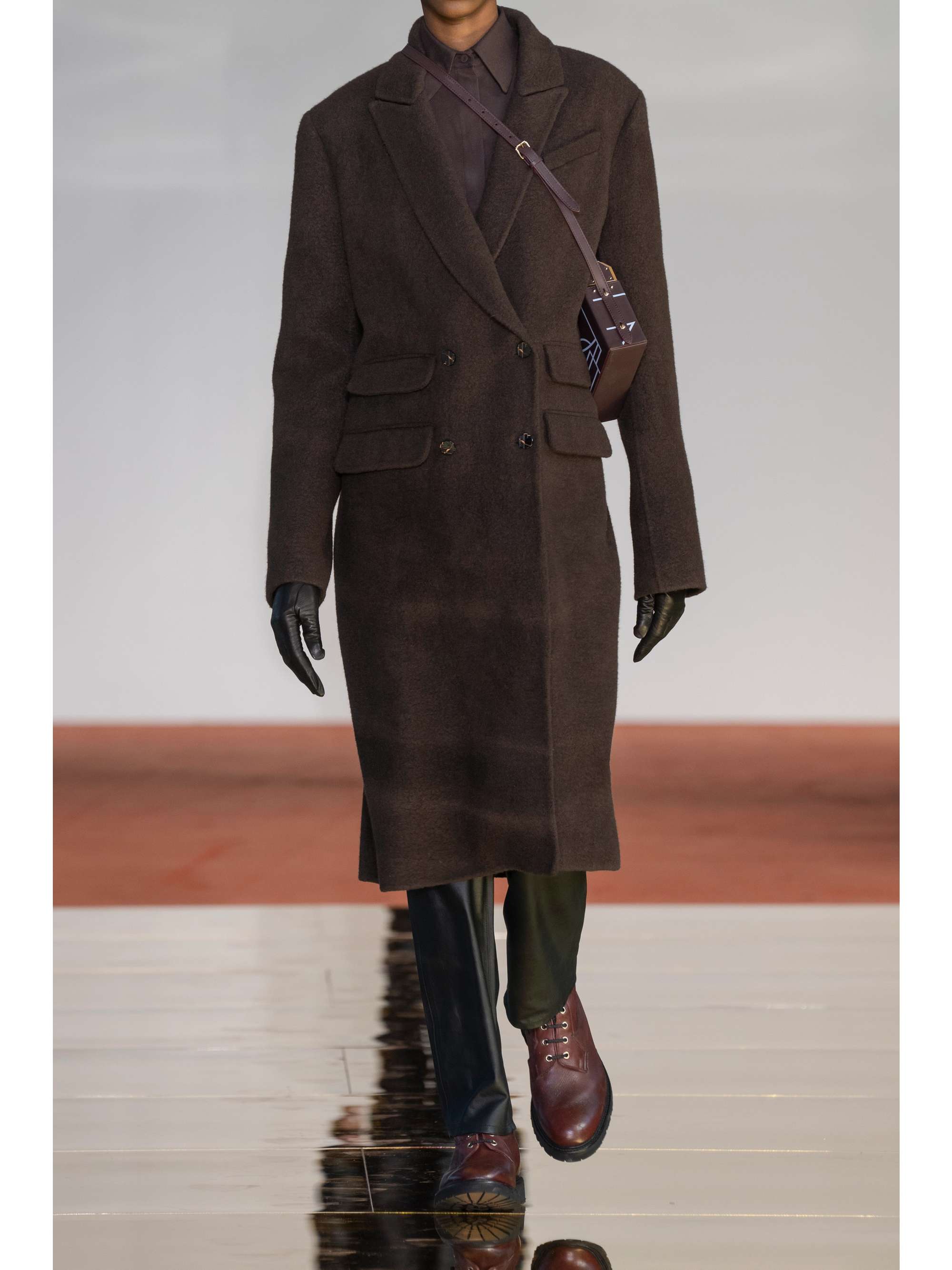 GABRIELA HEARST Reed double-breasted recycled-cashmere coat