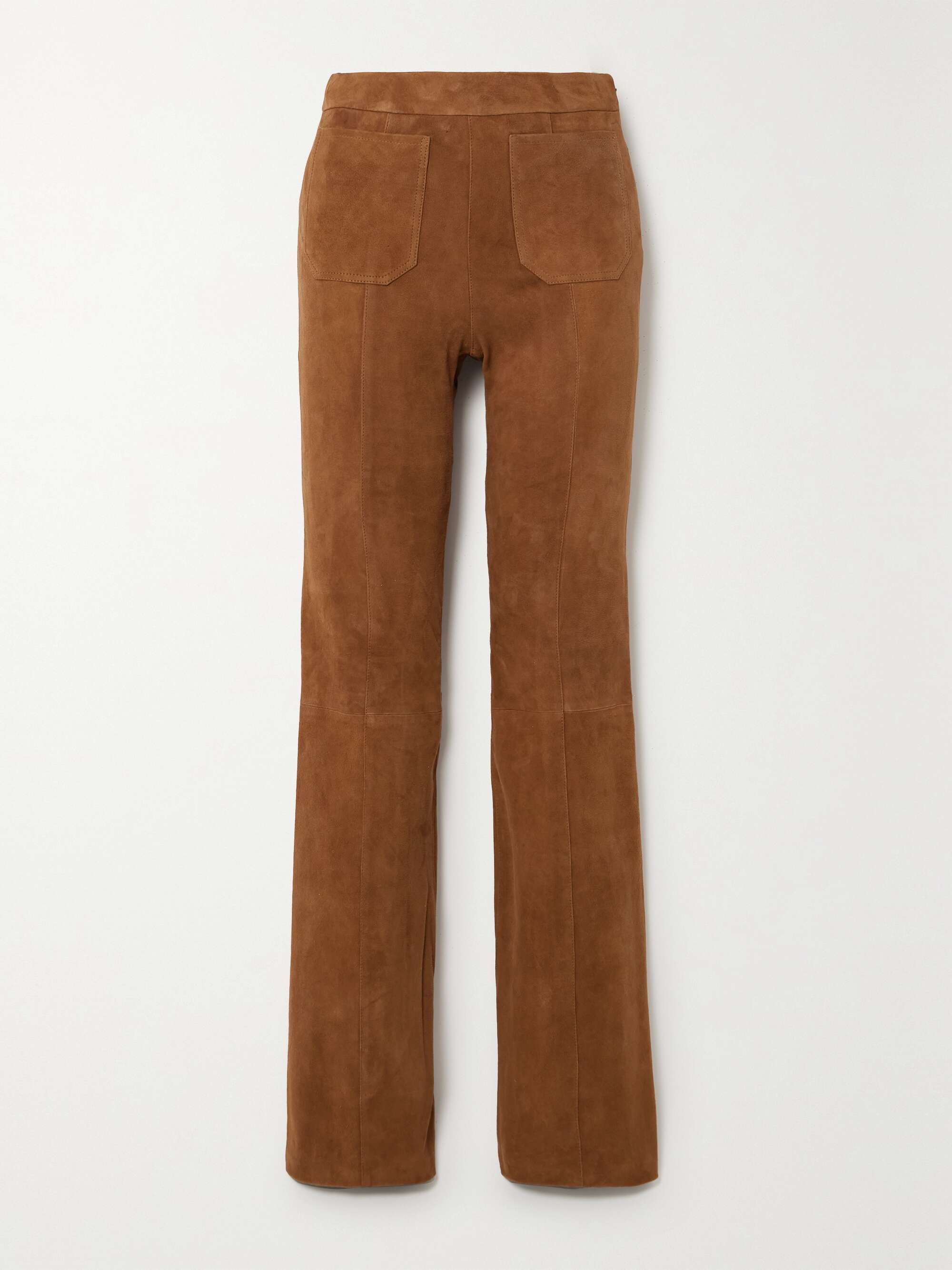 SPRWMN Suede flared pants