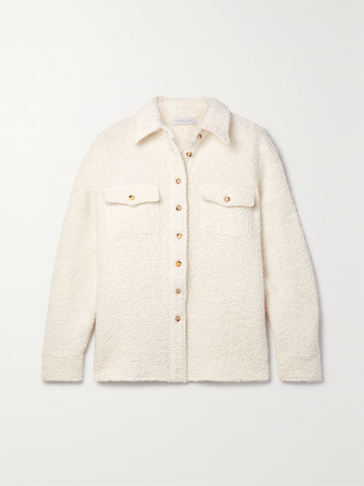 Gabriela Hearst - John Austin Bouclé Jacket - Ivory