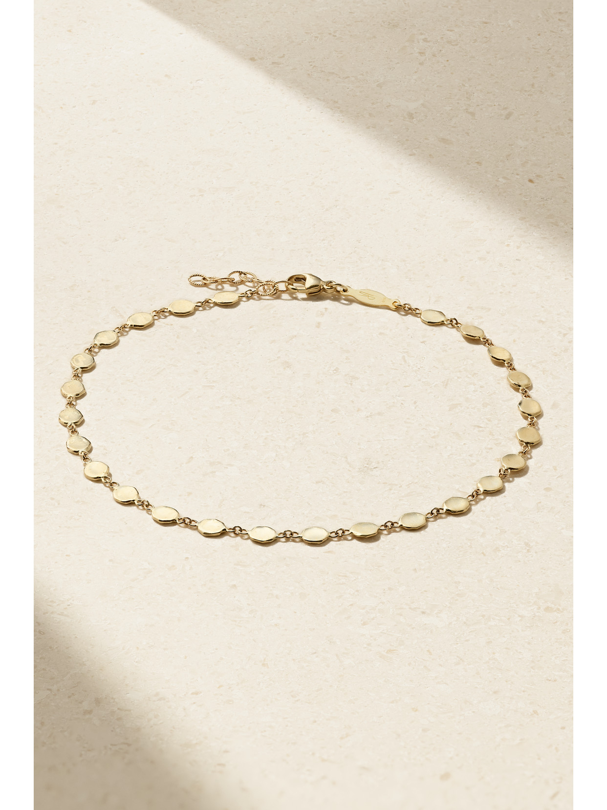Jacquie Aiche 14-karat  Anklet