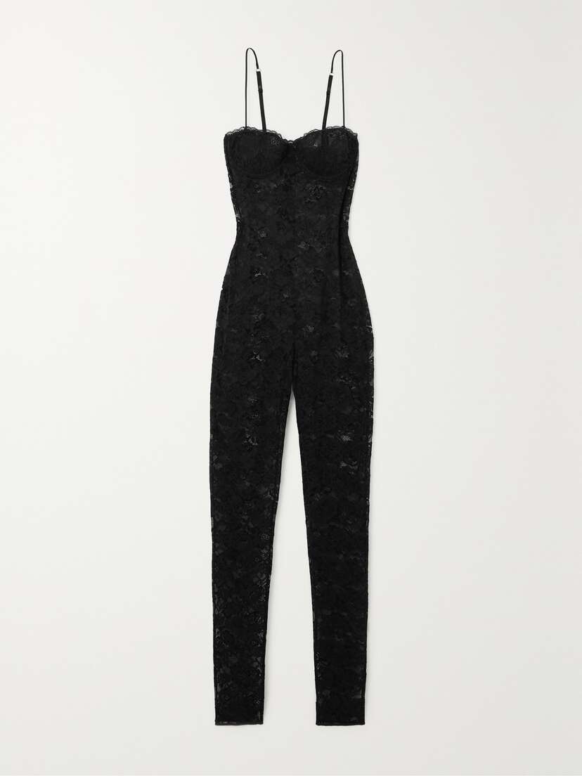 Oséree O-lover Stretch-lace Jumpsuit