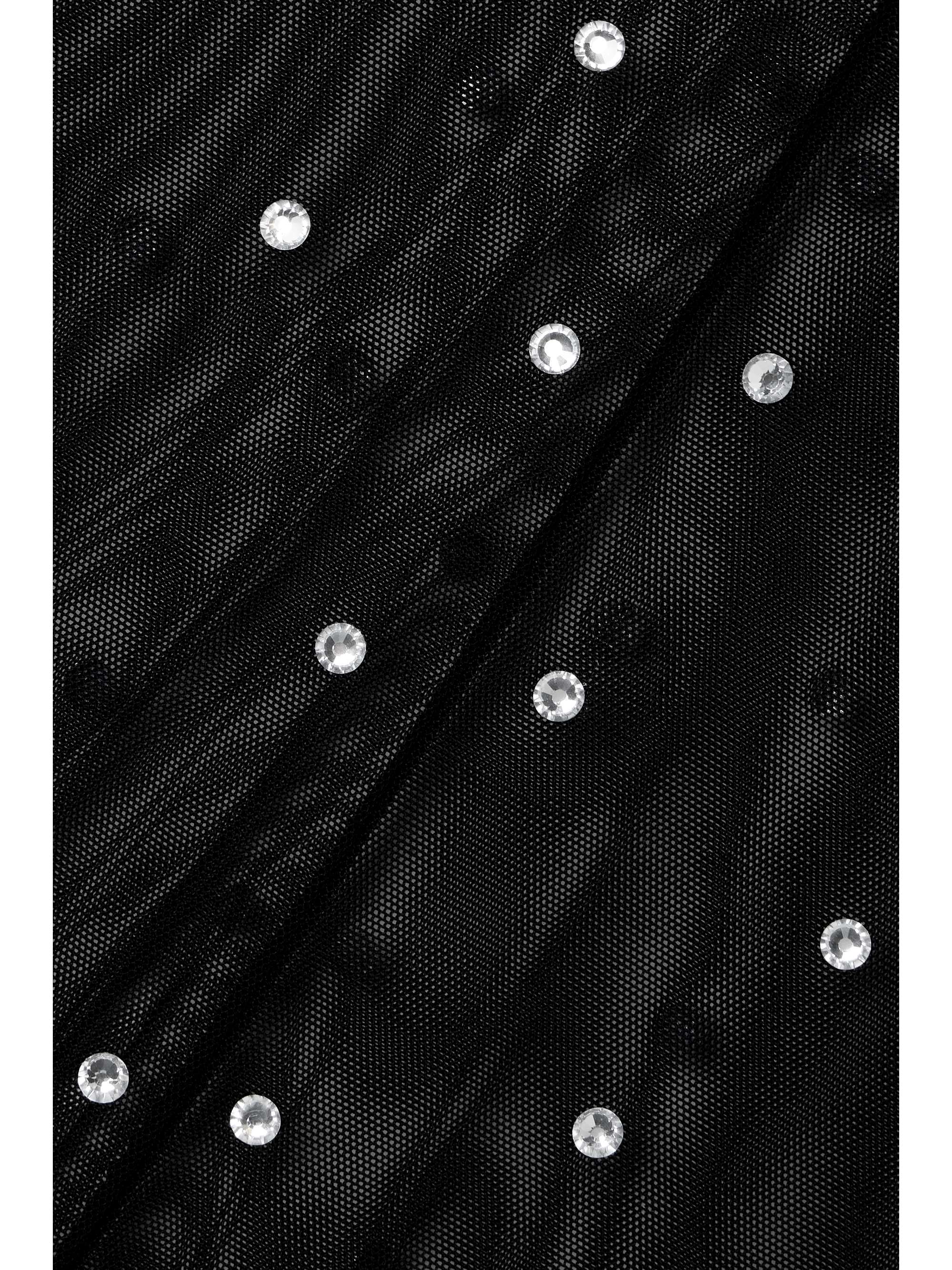 OSÉREE Gem open-back embellished stretch-tulle jumpsuit