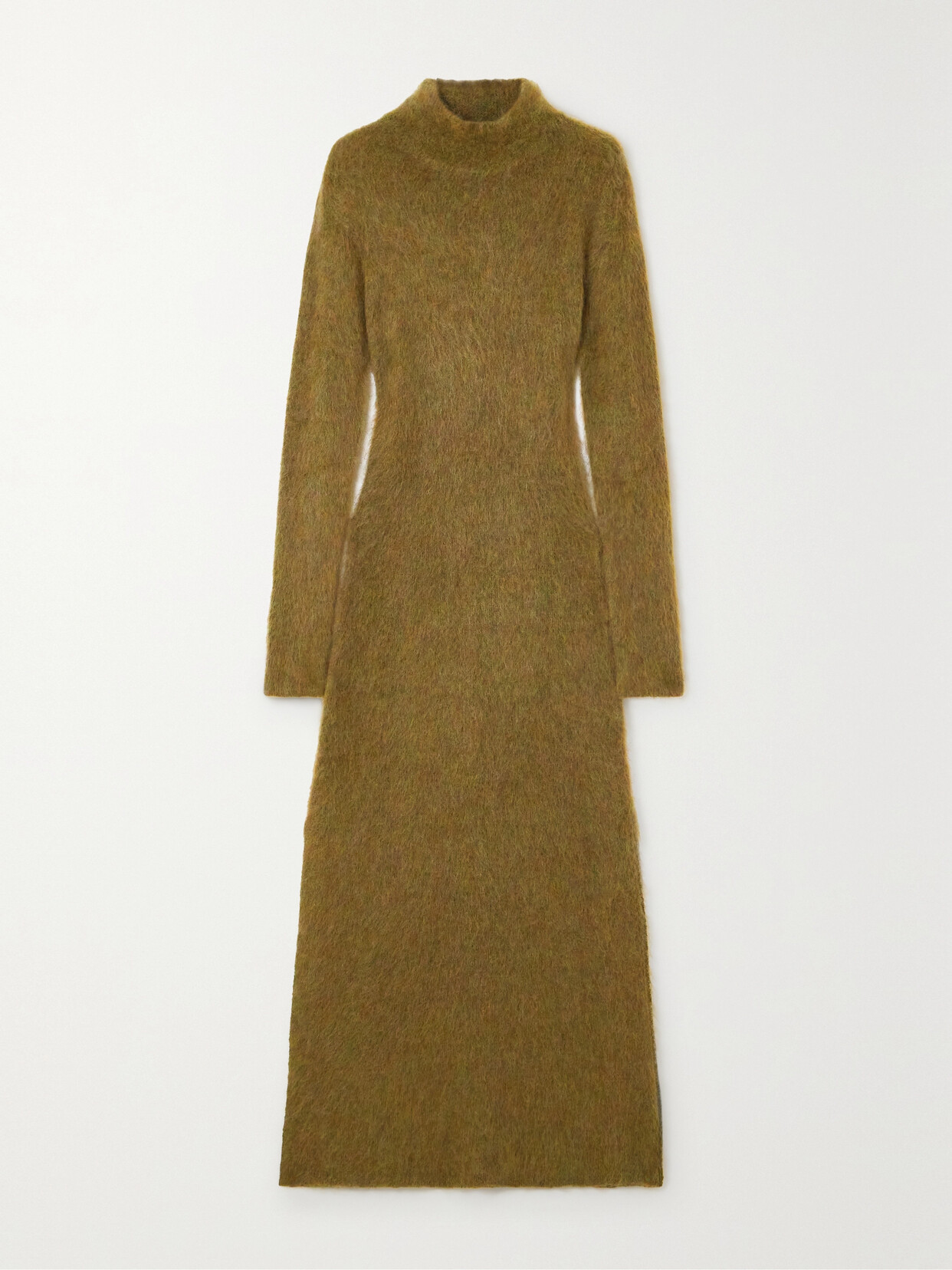 Giuliva Heritage - + Net Sustain Susanna Mohair-blend Midi Dress - Yellow