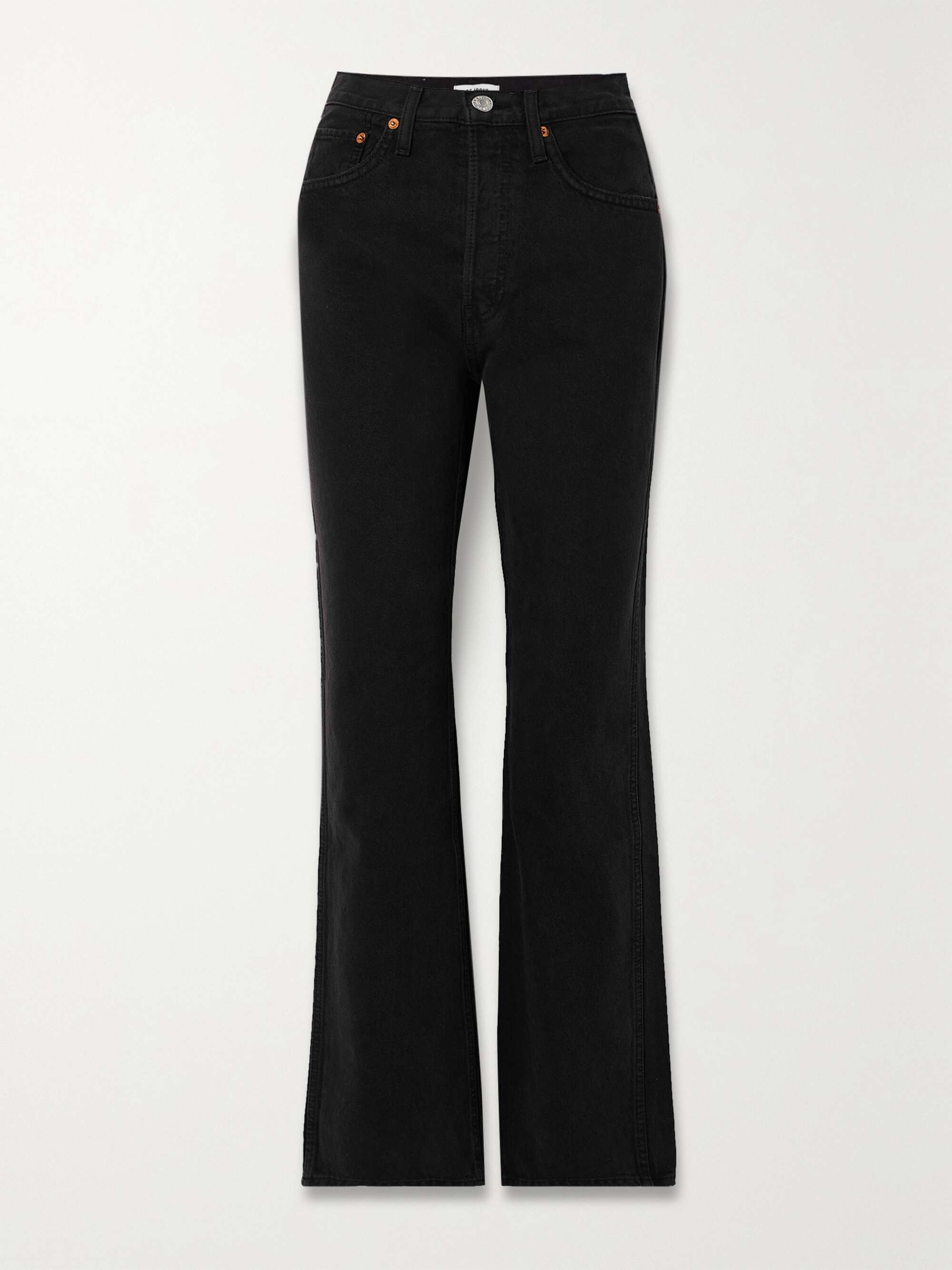 90s Loose high-rise straight-leg jeans