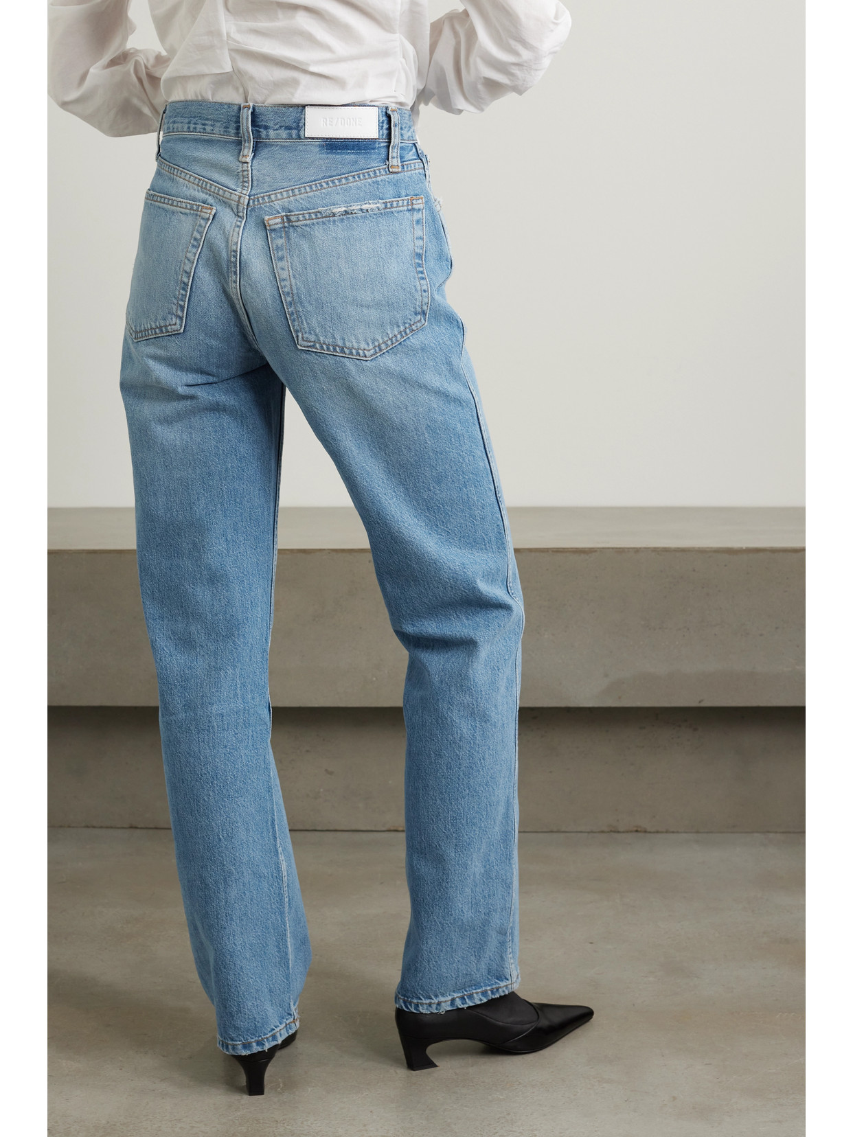 Re/Done - 90S Loose High-Rise Straight-Leg Jeans