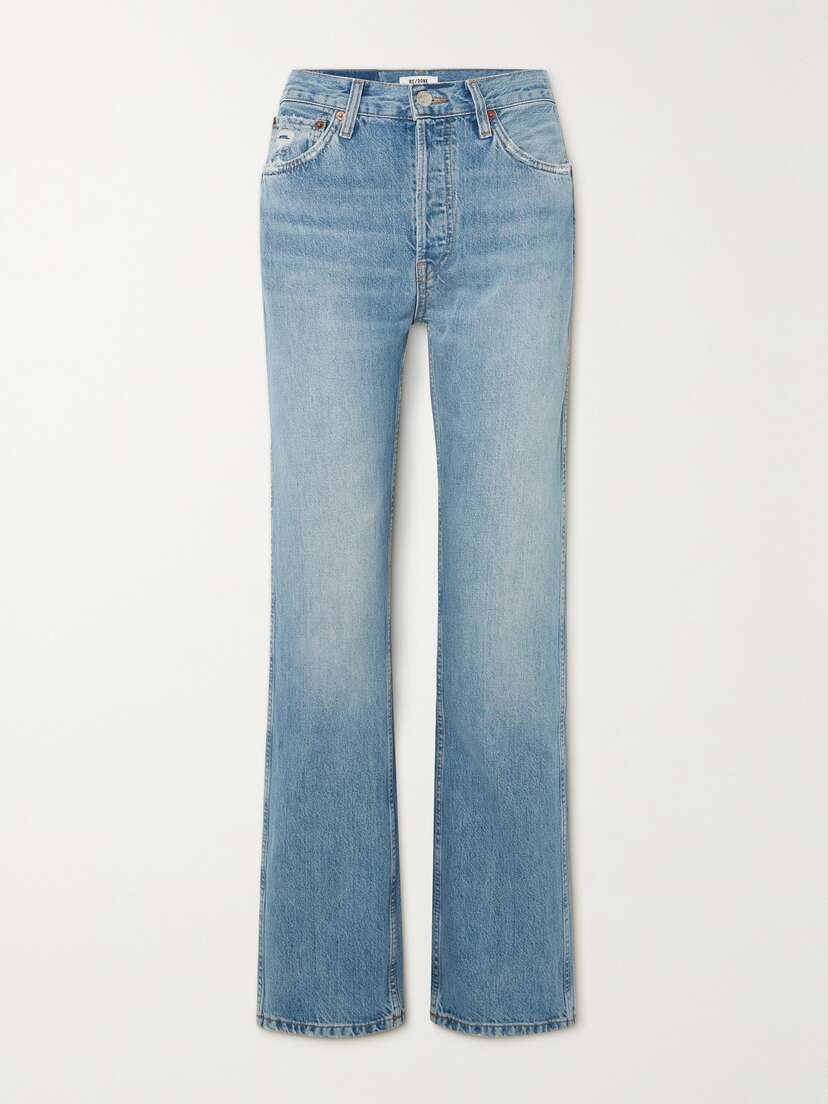 RE/DONE 90s Loose High-rise Straight-leg Jeans