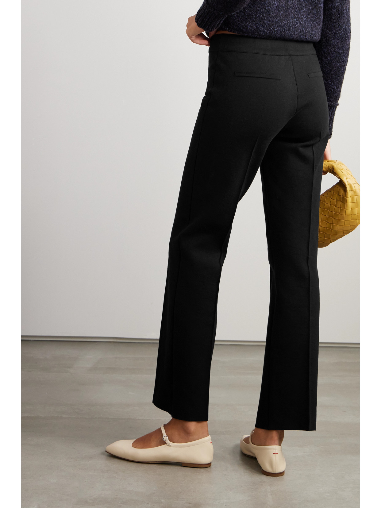 High Sport Sig Check-jacquard Cotton Pants In Black