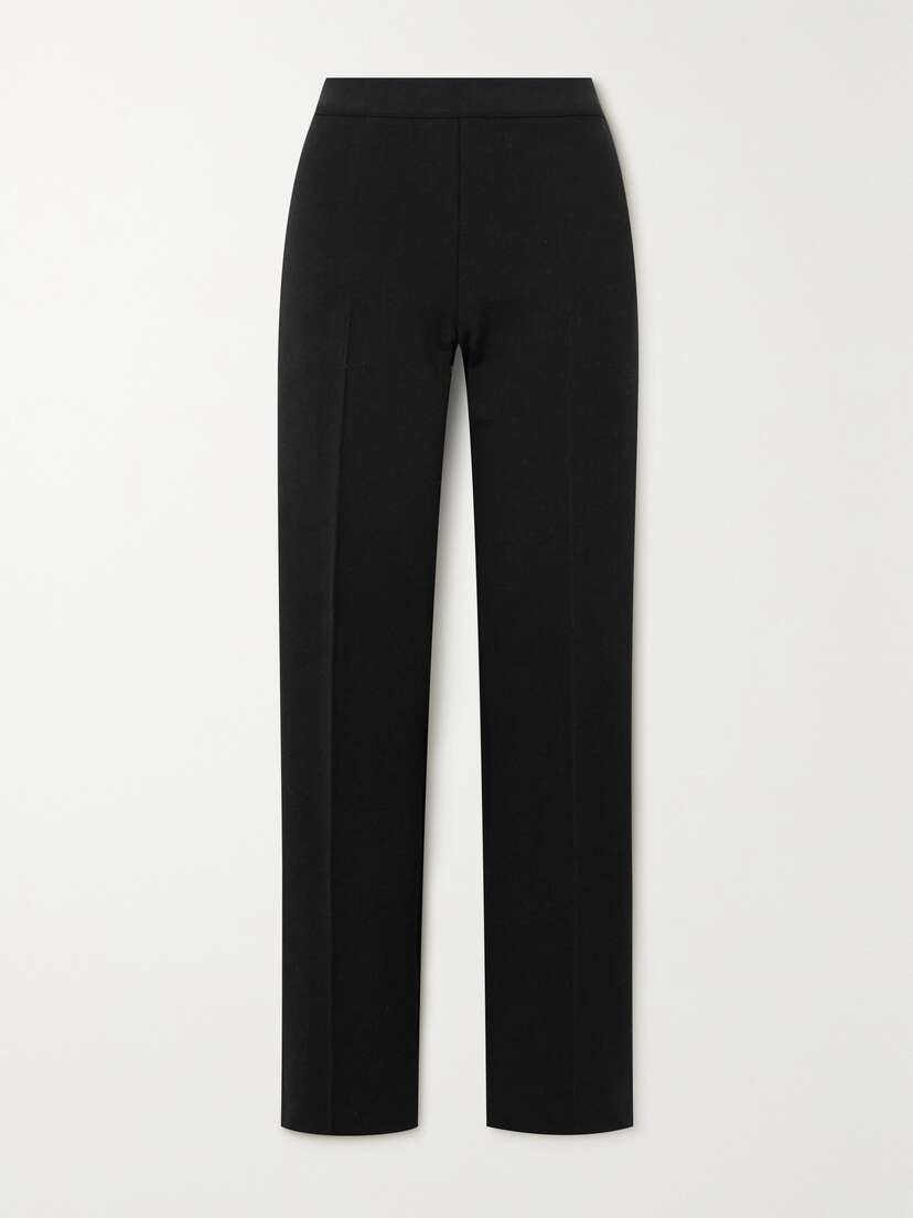 HIGH SPORT Jules Stretch-cotton Straight-leg Pants