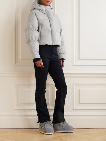 CORDOVA Aomori hooded quilted down ski jacket