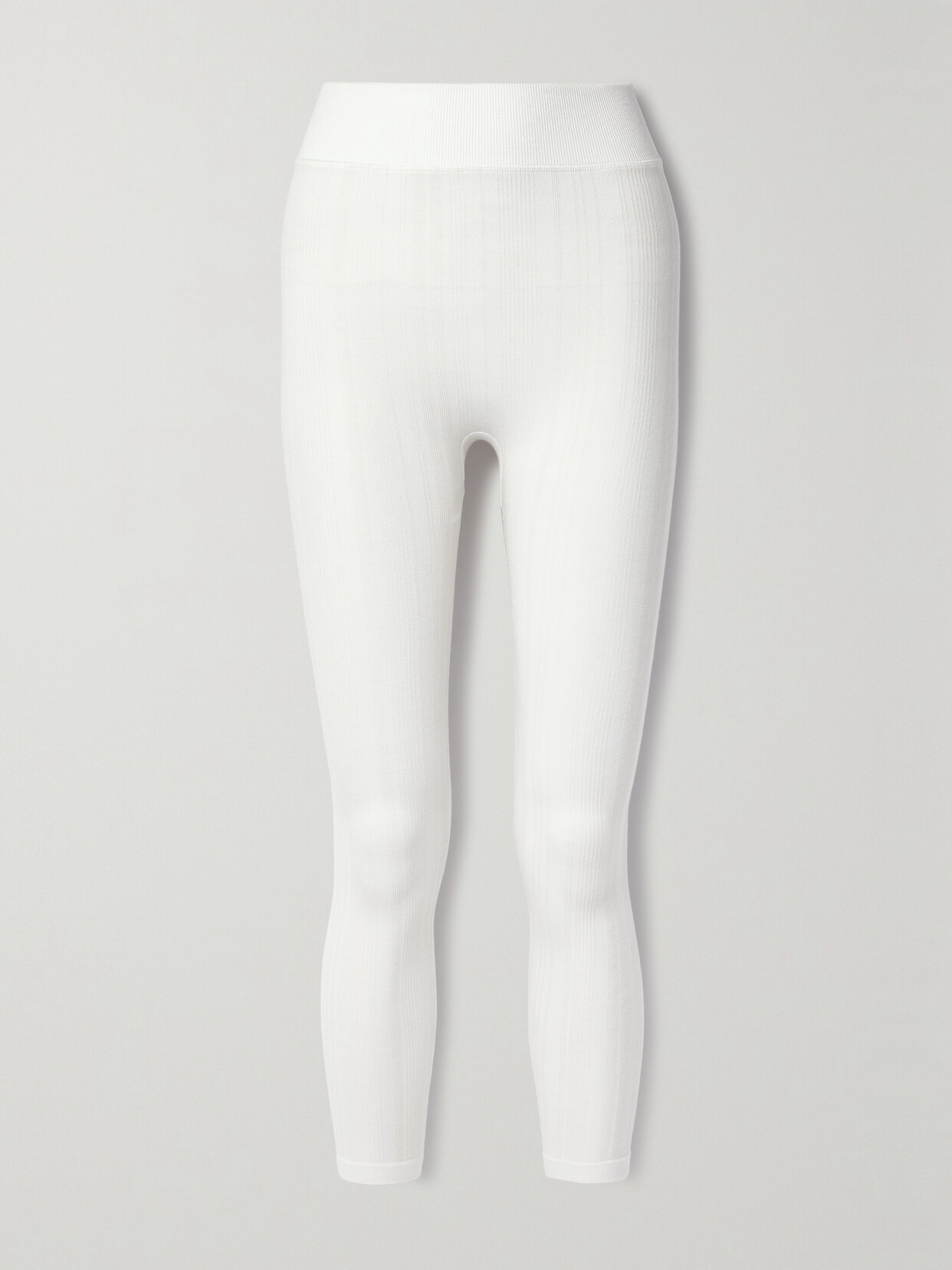 Cordova - Sol Ribbed Stretch-jersey Leggings - Cream